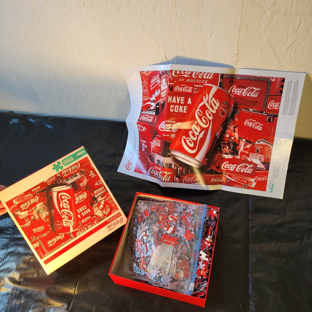 Coca-Cola 1000 Piece Puzzle 'Have a Coke' Collectible Soda Theme 2011 Original